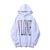 Vlone Hoodie Able Winter Clothes Red Large V Loose Large Size Hoodie Coat