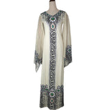 Slim V-neck Printed Dress African Dashiki Ankara Styles Dress