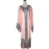 Slim V-neck Printed Dress African Dashiki Ankara Styles Dress