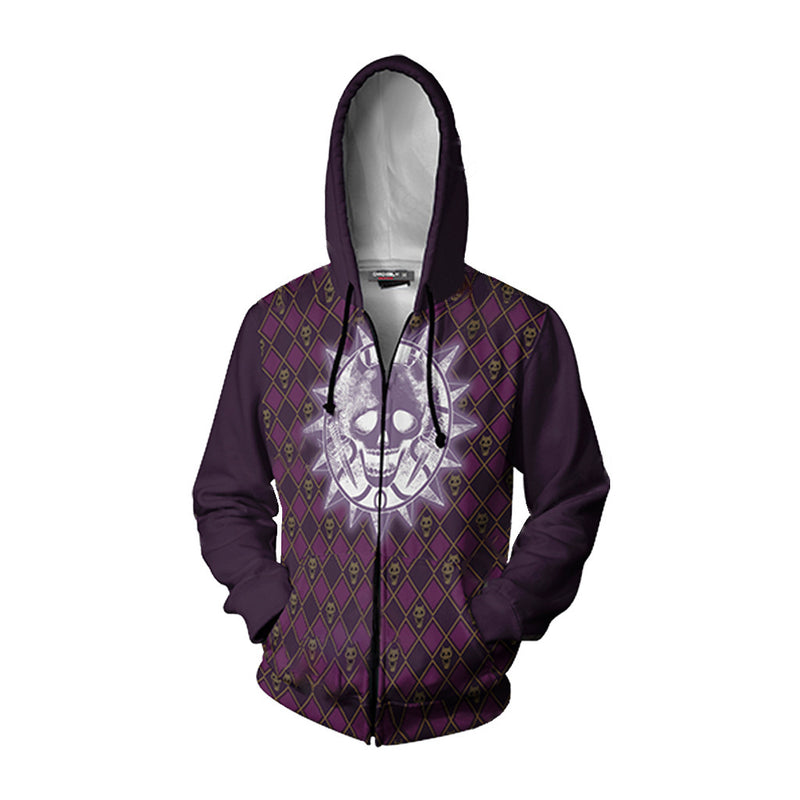 Skull Apparel Sweater Zipper Hooded Cardigan