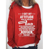 Yes I M Cold Sweatshirts round Neck Sweater Autumn and Winter