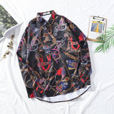 Men's Shirts Silky Soft Long Sleeve Shirt Printed