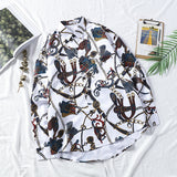 Men's Shirts Silky Soft Long Sleeve Shirt Printed