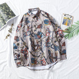 Men's Shirts Silky Soft Long Sleeve Shirt Printed