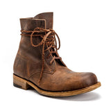 Western Shoes Zipper All-Match Casual