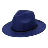 Black Cowboy Hat Autumn and Winter Vintage Top Hat Women's Trendy Hat
