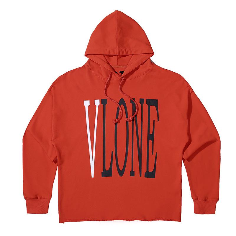 Vlone Hoodie Casual Able Hiphop Street Loose Hooded Sweater For Men