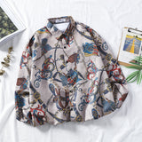 Men's Shirts Silky Soft Long Sleeve Shirt Printed