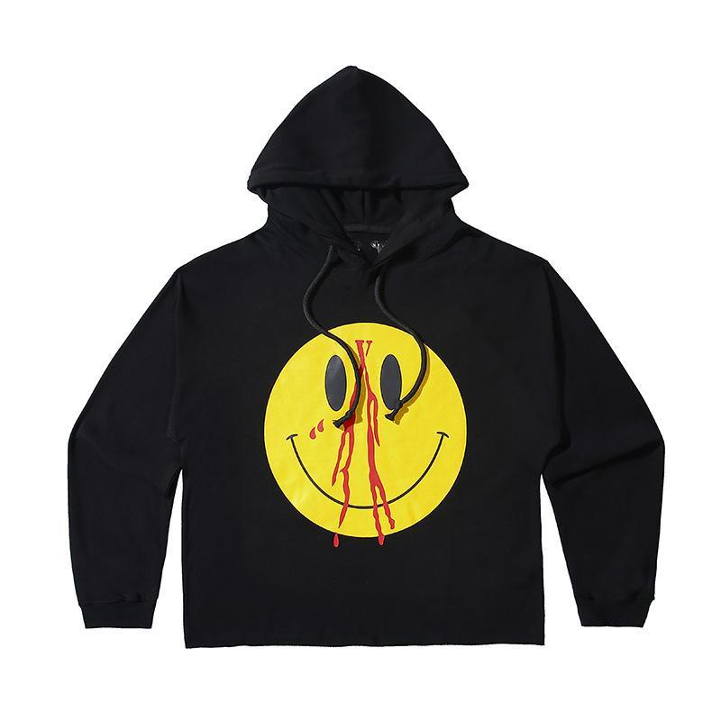 Vlone Hoodie Plus Size Retro Sports Hoodie Coat