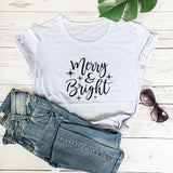 Merry and Bright Sweatshirts Merry and Bright Short Sleeve Top