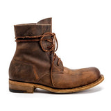 Western Shoes Zipper All-Match Casual