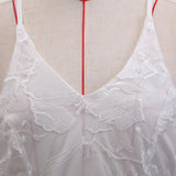 Women Lace Wedding Dress Dress Deep V Strap Formal Dress