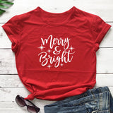 Merry and Bright Sweatshirts Merry and Bright Short Sleeve Top