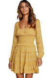 Kendall Jenner Wedding Guest Dress Fashion Brand Women's Long Sleeve