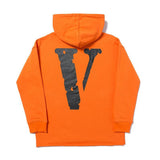 Vlone Hoodie Men'S V Loose Large Size Hooded Sweater Casual Able Coat
