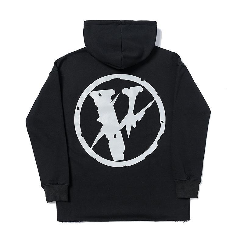 Vlone Hoodie 3m Hiphop Street Loose Hooded Sweater For Men