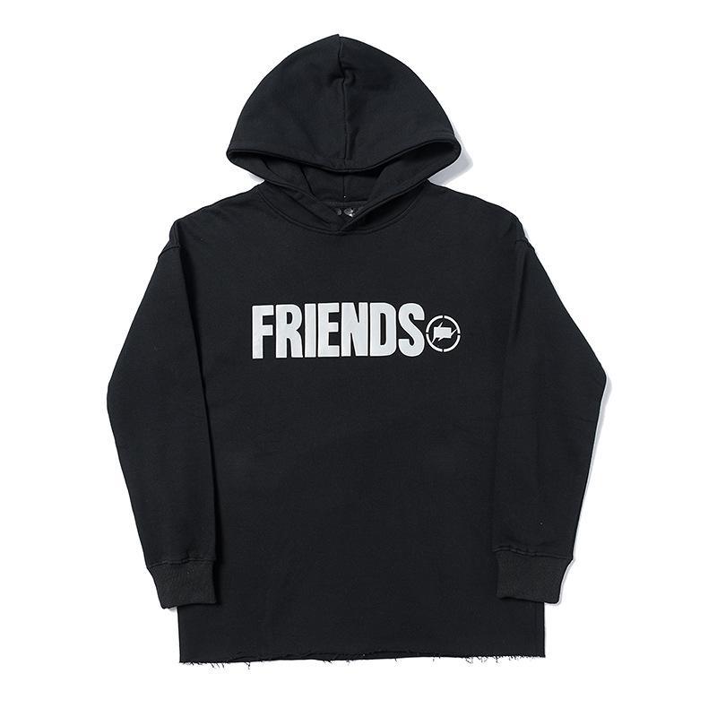 Vlone Hoodie 3m Hiphop Street Loose Hooded Sweater For Men