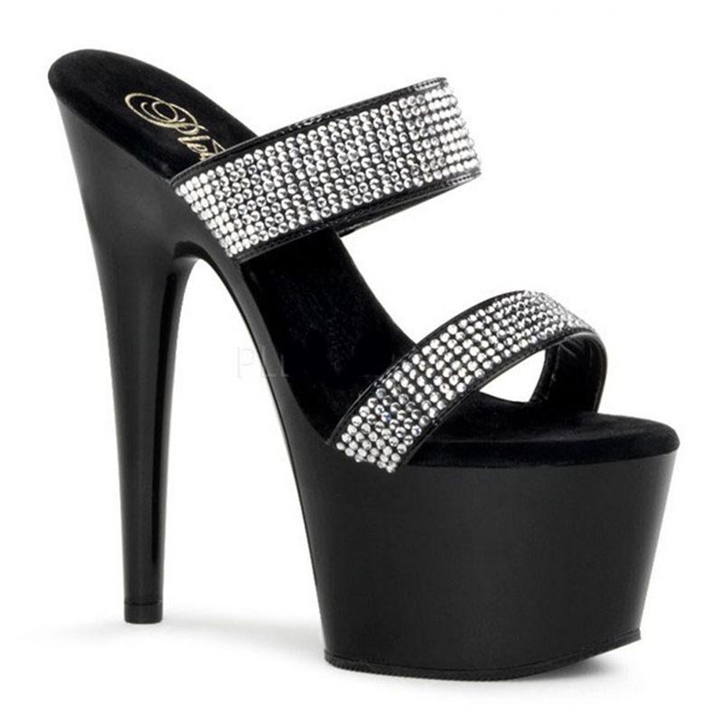 Platform Heels for Women 17cm Home Slippers