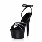 Platform Heels for Women 17cm High Heel Nightclub Sandals