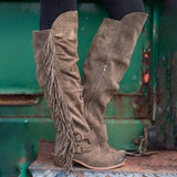 Beth Dutton Shoes Winter Plus Size Long Tube Female Boots