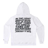 Vlone Hoodie Personalized Letter Hooded Plus Size Retro Sports Sweatshirt