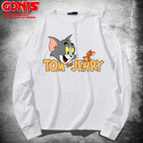 Tom And Jerry T Shirt Cat And Mouse Loose Print