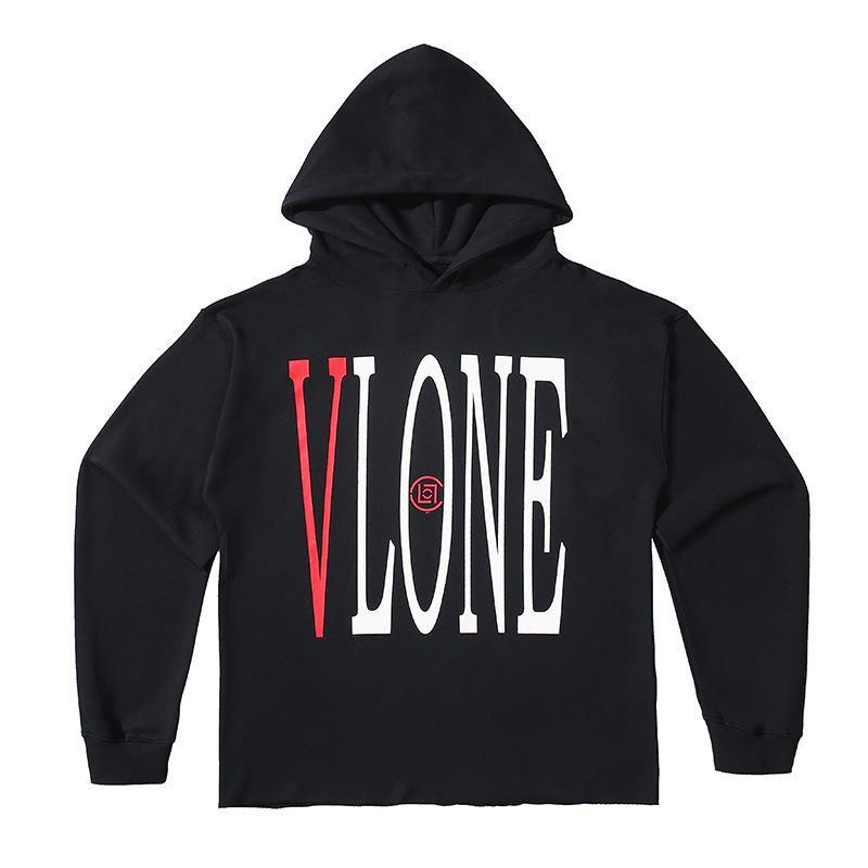 Vlone Hoodie V Men'S Personality Hooded Sweater