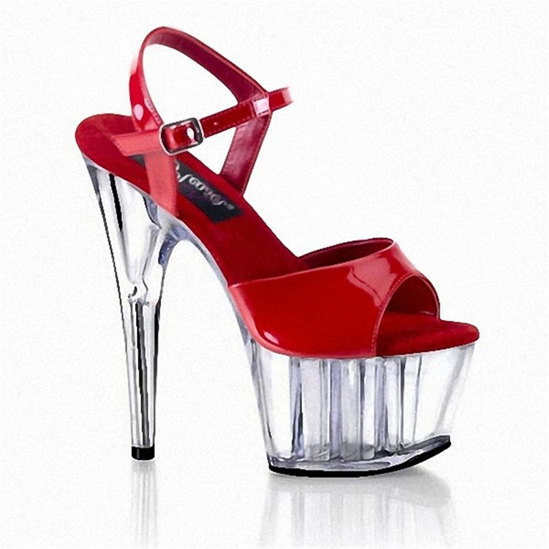 Platform Heels for Women 15cm Fashion High Heel Sandals Peep Toe Evening Dress