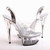 Platform Heels for Women 15cm High Heel Sandals