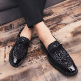 Men's Loafers Relaxedfit Slipon Loafer Men Shoes Men's Shoes Trendy Casual Leather Shoes Fashion Comfortable Business Men's Shoes