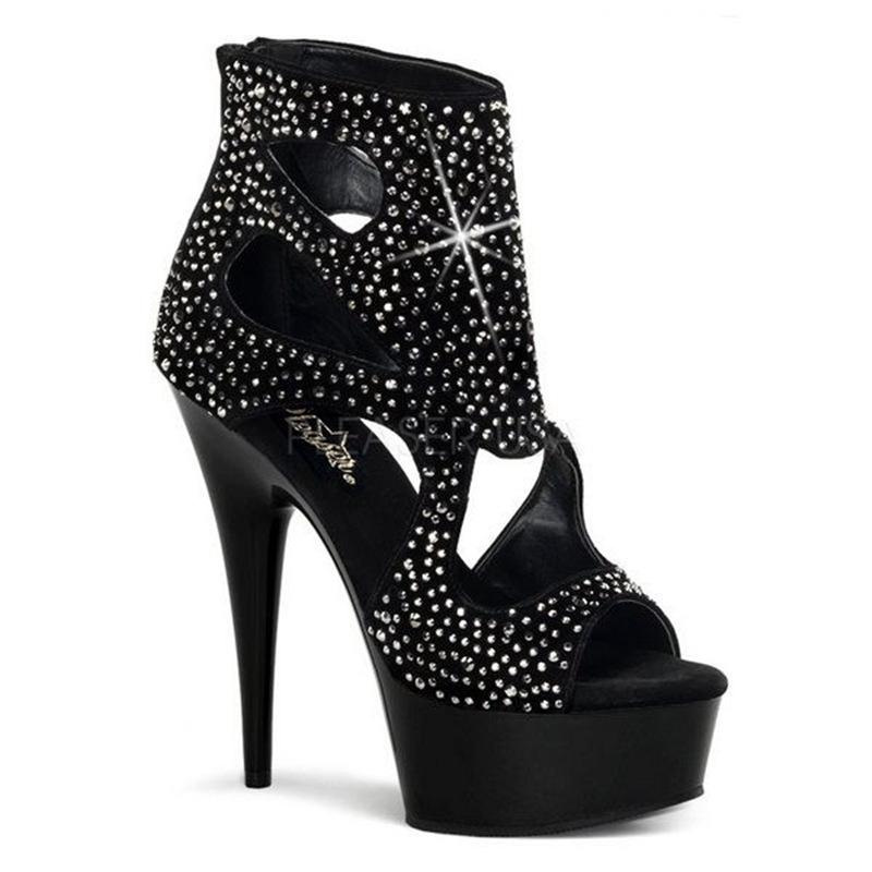 Platform Heels for Women Nightclub Performance Shoes 15cm Sandals