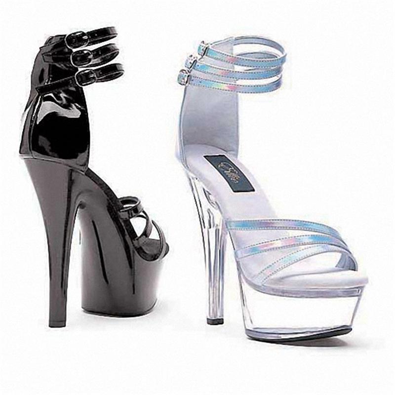 Platform Heels for Women Transparent High Heel Sandals