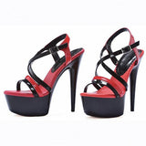 Platform Heels for Women Peep Toe Sandals High Heels