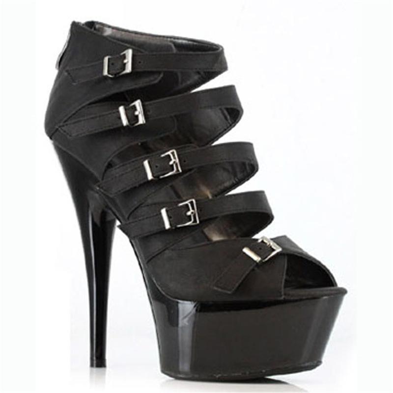 Platform Heels for Women High Heel 15cm Modern Dancing Shoes