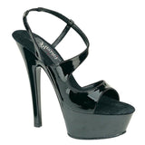 Platform Heels for Women High Heel 15cm Fish Mouth Cross Strap Sandals