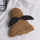 Summer Hats Women's Sun Hat Seaside Beach Sun-Proof Bucket Hat