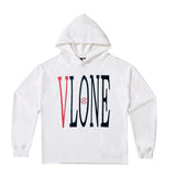 Vlone Hoodie V Men'S Personality Hooded Sweater