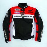 Honda Hrc Motorcycle Jacket Spring And Autumn Summer Motorcycle Cycling Clothing Men'S Tension Clothes Breathable