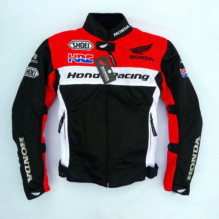 Honda Hrc Motorcycle Jacket Spring And Autumn Summer Men'S Anti-Tension Clothing Breathable