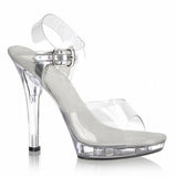 Platform Heels for Women High Heel Crystal Sandals Wedding Dress Shoes