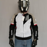 Honda Hrc Motorcycle Jacket Spring/Autumn Summer Motorcycle Cycling Clothing Men'S Breathable Thin