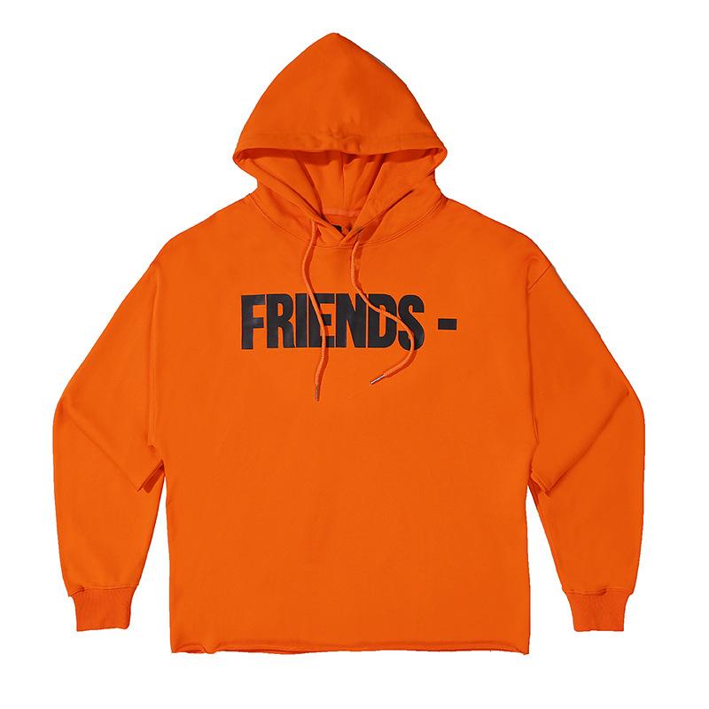 Vlone Hoodie Friends Loose Sweater Trendy Pullover Hoodie