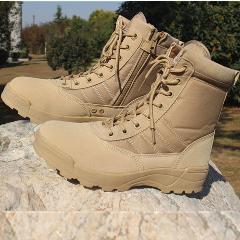 Hiking Shoes Desert High-Top Combat Boots Combat Boots Breathable CS Outdoor Mountaineering Ankle Boots