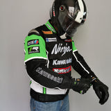 Kawasaki Moto Gp Racing Jacket Spring/Autumn Summer Men'S Motorcycle Breathable