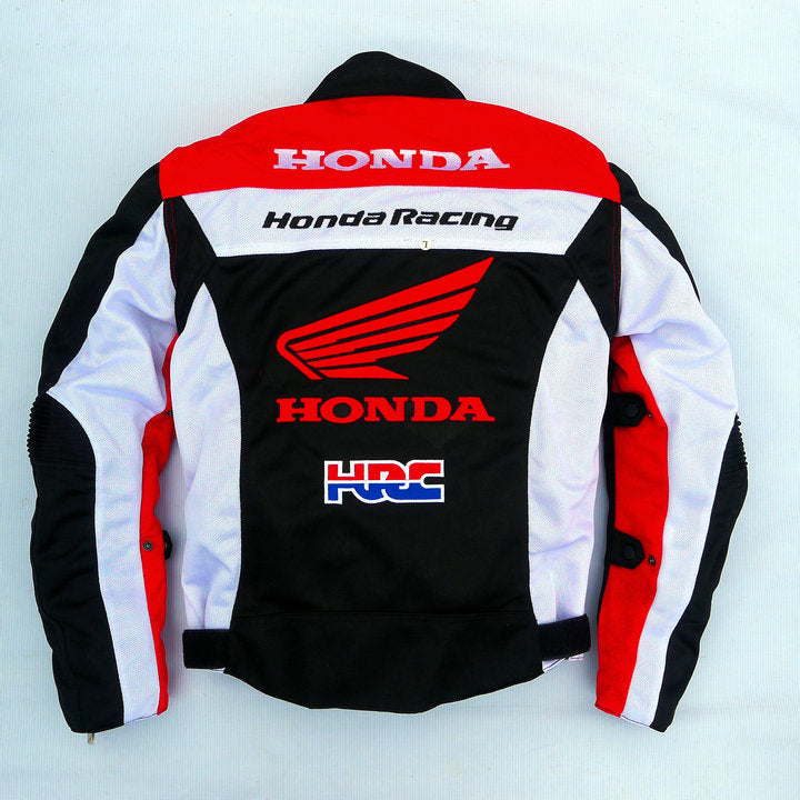 Honda Hrc Motorcycle Jacket Spring And Autumn Summer Motorcycle Cycling Clothing Men'S Tension Clothes Breathable