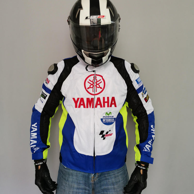 Yamaha Motorbike Riding Jacket Spring/Autumn Summer Motorcycle Clothing Tension Clothing Breathable Thin