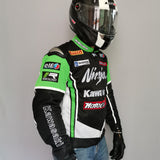 Kawasaki Moto Gp Racing Jacket Spring/Autumn Summer Men'S Motorcycle Breathable