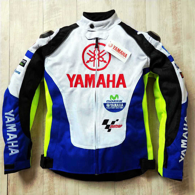 Yamaha Motorbike Riding Jacket Spring/Autumn Summer Motorcycle Clothing Tension Clothing Breathable Thin