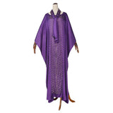 Silk Satin round Neck Wide Batwing Sleeve Robe with African Dashiki Ankara Styles Dress