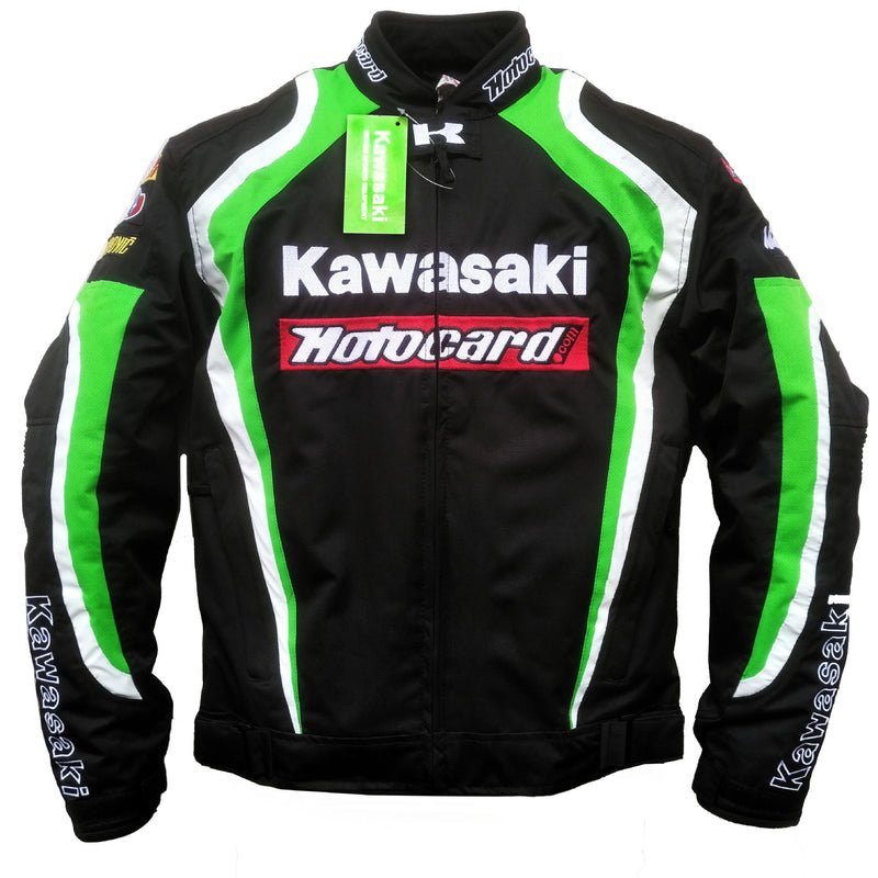 Kawasaki Moto Gp Racing Jacket Motorcycle Cycling Clothing Male Windproof Warm